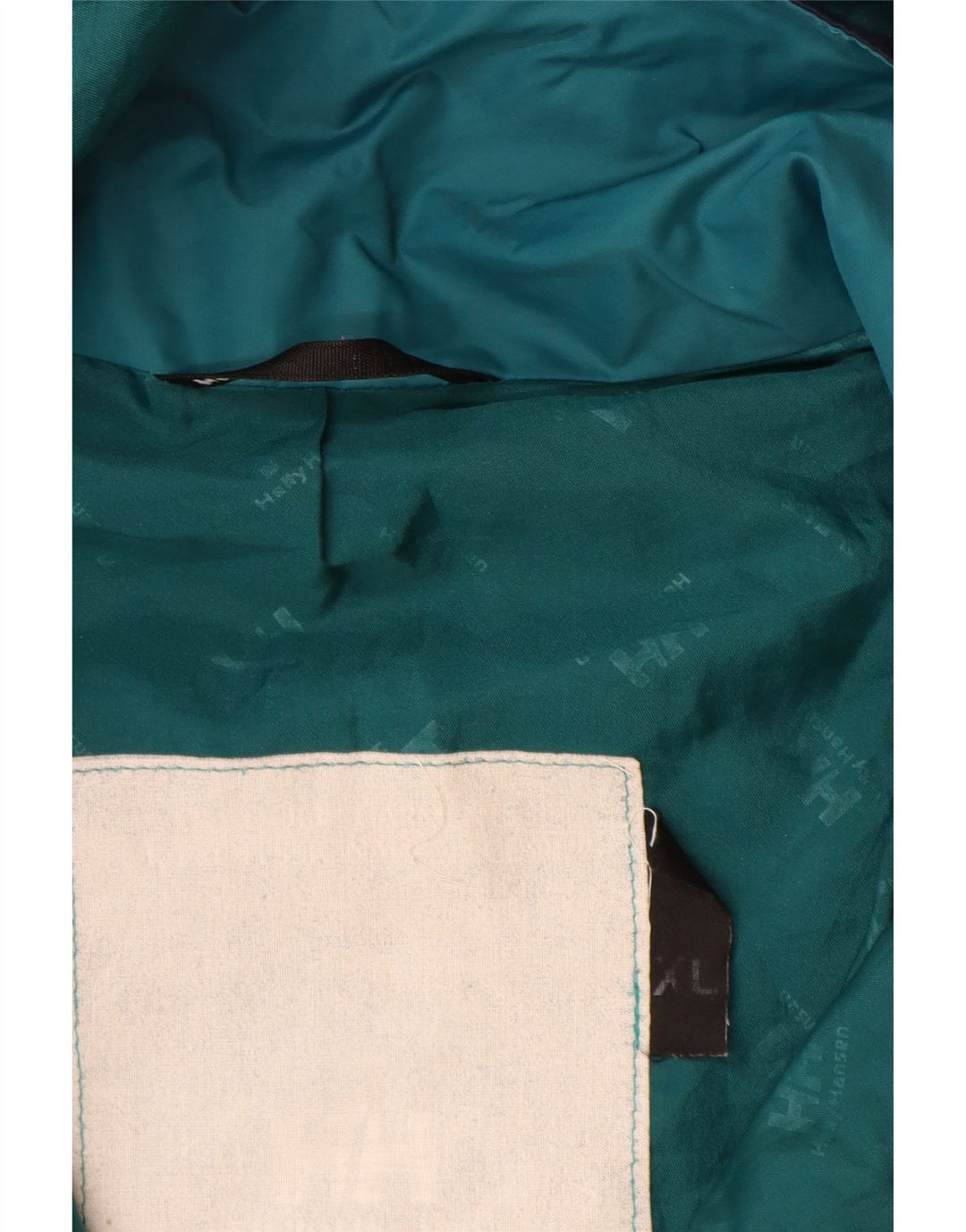 HELLY HANSEN Ανδρικό μπουφάν βροχής με κουκούλα UK 42 XL Navy Blue Colorblock