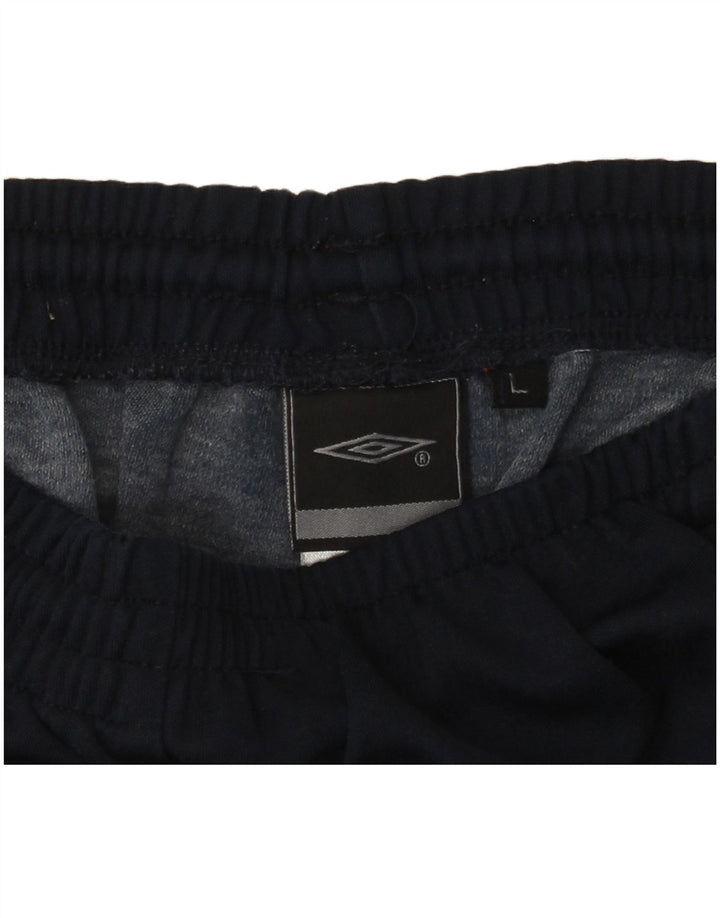 Ανδρική αθλητική φόρμα Umbro Graphic Παντελόνι Μεγάλο Navy Blue