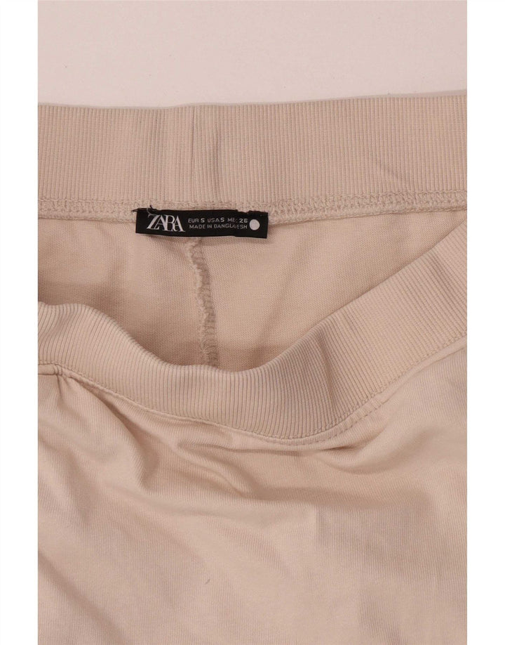 Zara Γυναικεία κανονική Maxi Φούστα Small W26 Beige
