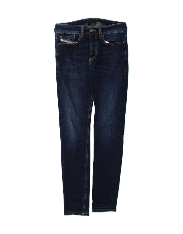 DIESEL Womens Slim Jeans W28 L30 Navy Blue Cotton Vintage Diesel and Second-Hand Diesel from Messina Hembry 