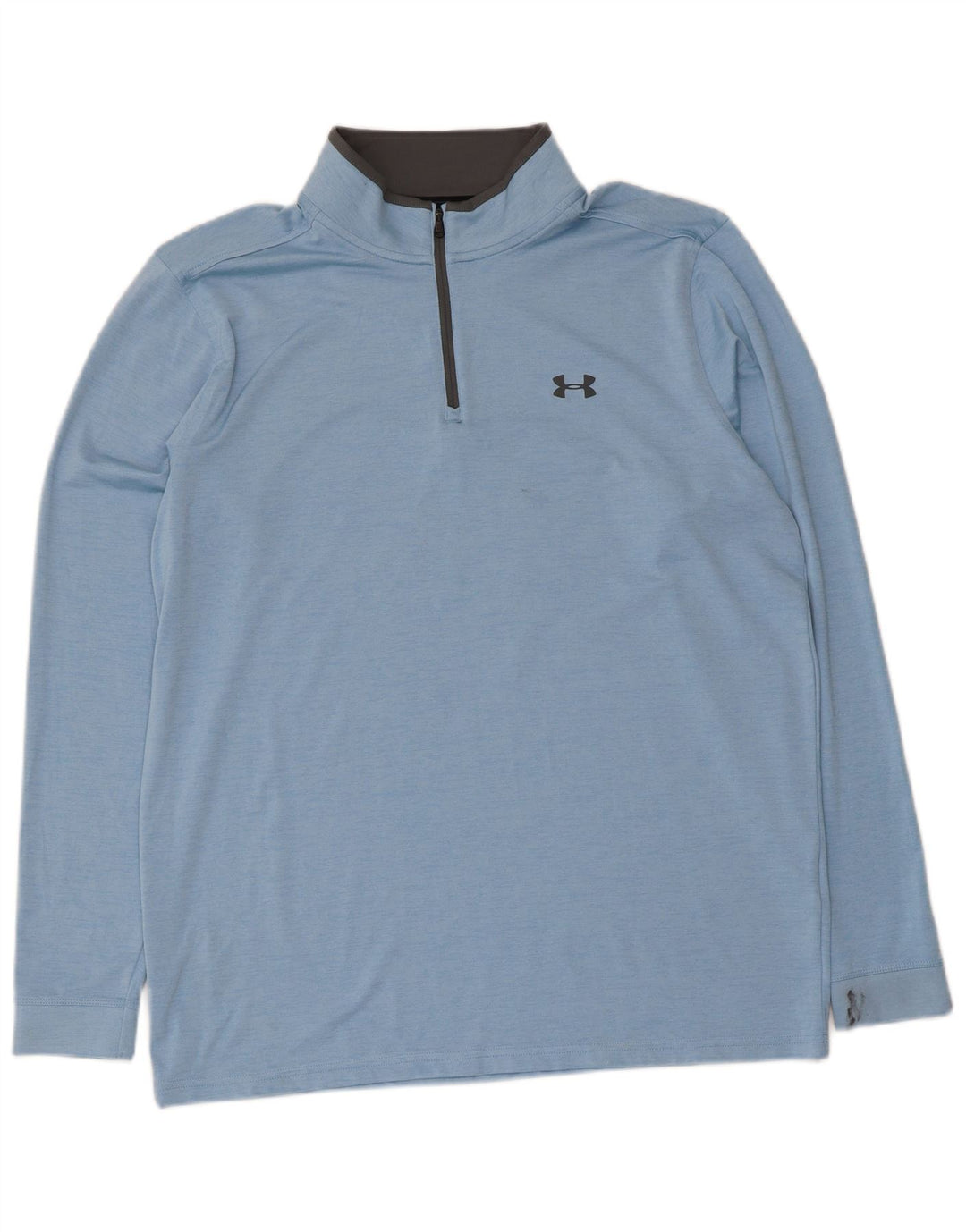 Ανδρική φόρμα αθλητικής φόρμας Under Armour Heat Gear πουλόβερ Top Large Blue Flecked