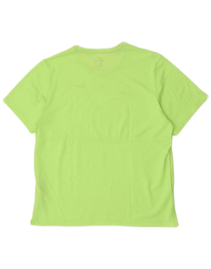 Ανδρικό T-Shirt για τρέξιμο Nike με μεγάλο πράσινο πολυεστέρα