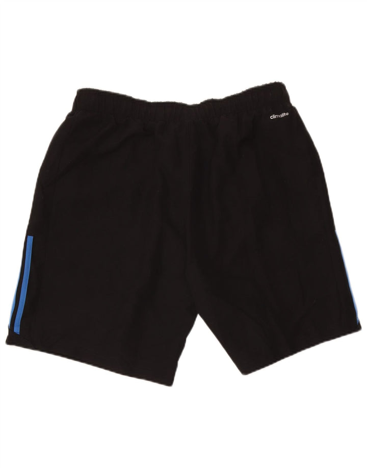 Ανδρικό σορτς Adidas Climalite Sport μεγάλο μαύρο πολυεστέρα