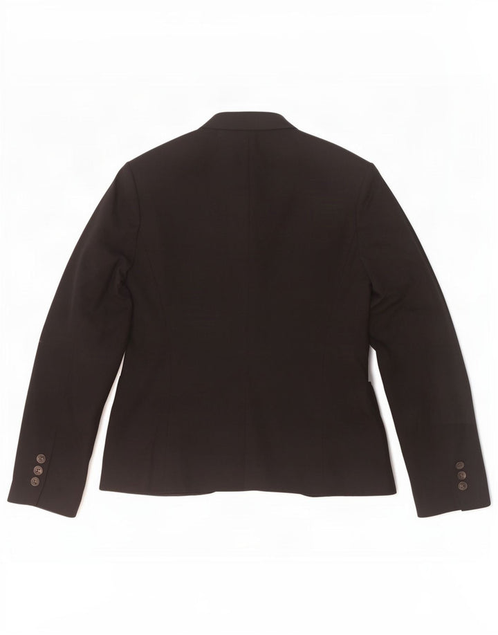 Zara Γυναικείο Μπουφάν σακάκι με 1 κουμπί EU 38 Small Black Polyester