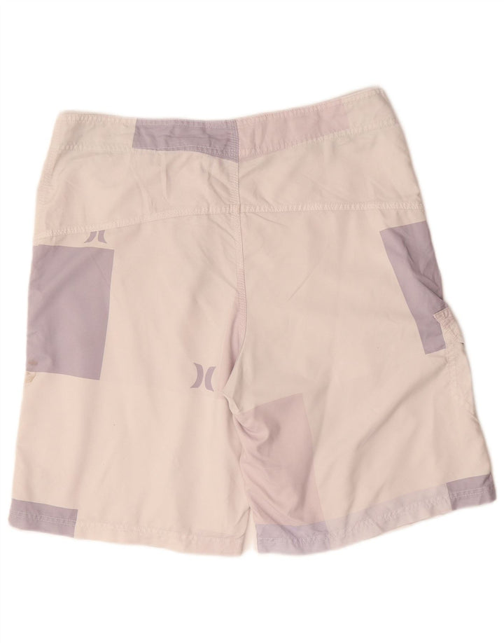 Ανδρικό γραφικό σορτς κολύμβησης HURLEY XL Pink Colourblock
