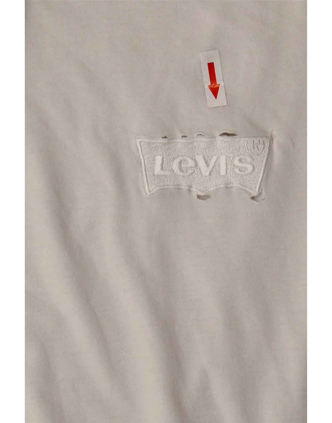 Ανδρικό μπλουζάκι Levi's Relaxed Fit Top μεγάλο λευκό βαμβακερό