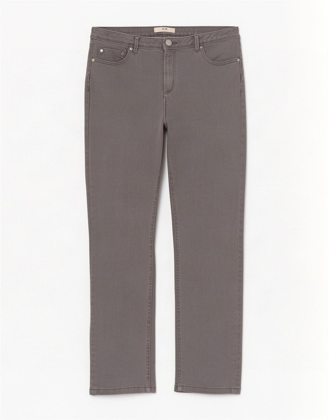 Marks & Spencer Womens Crop Slim Jeans UK 12 Medium W30 L26 Grey Cotton