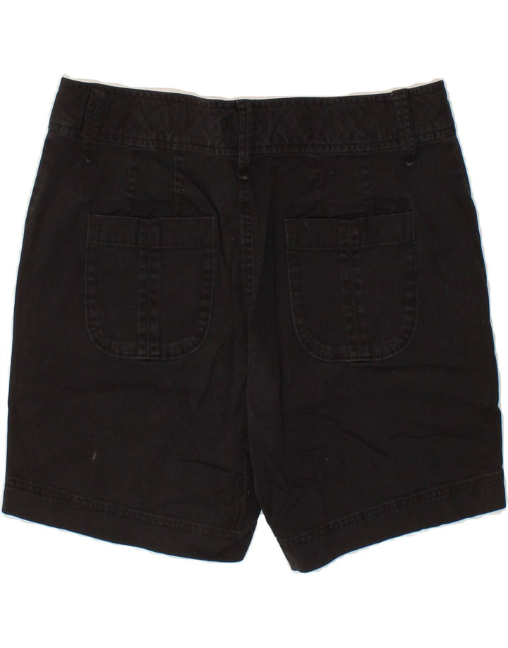 EDDIE BAUER Womens Chino Shorts US 10 Large W32  Black Cotton Vintage Eddie Bauer and Second-Hand Eddie Bauer from Messina Hembry 