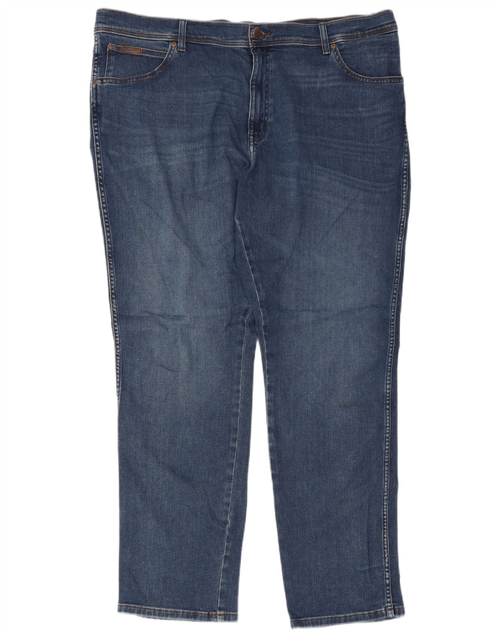 Wrangler Ανδρικό Texas Slim Jeans W44 L32 Μπλε βαμβακερό