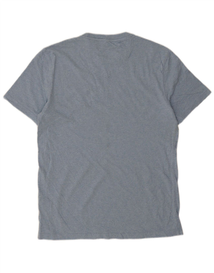Ανδρικό T-Shirt Fat Face Top από μεσαίο μπλε βαμβακερό