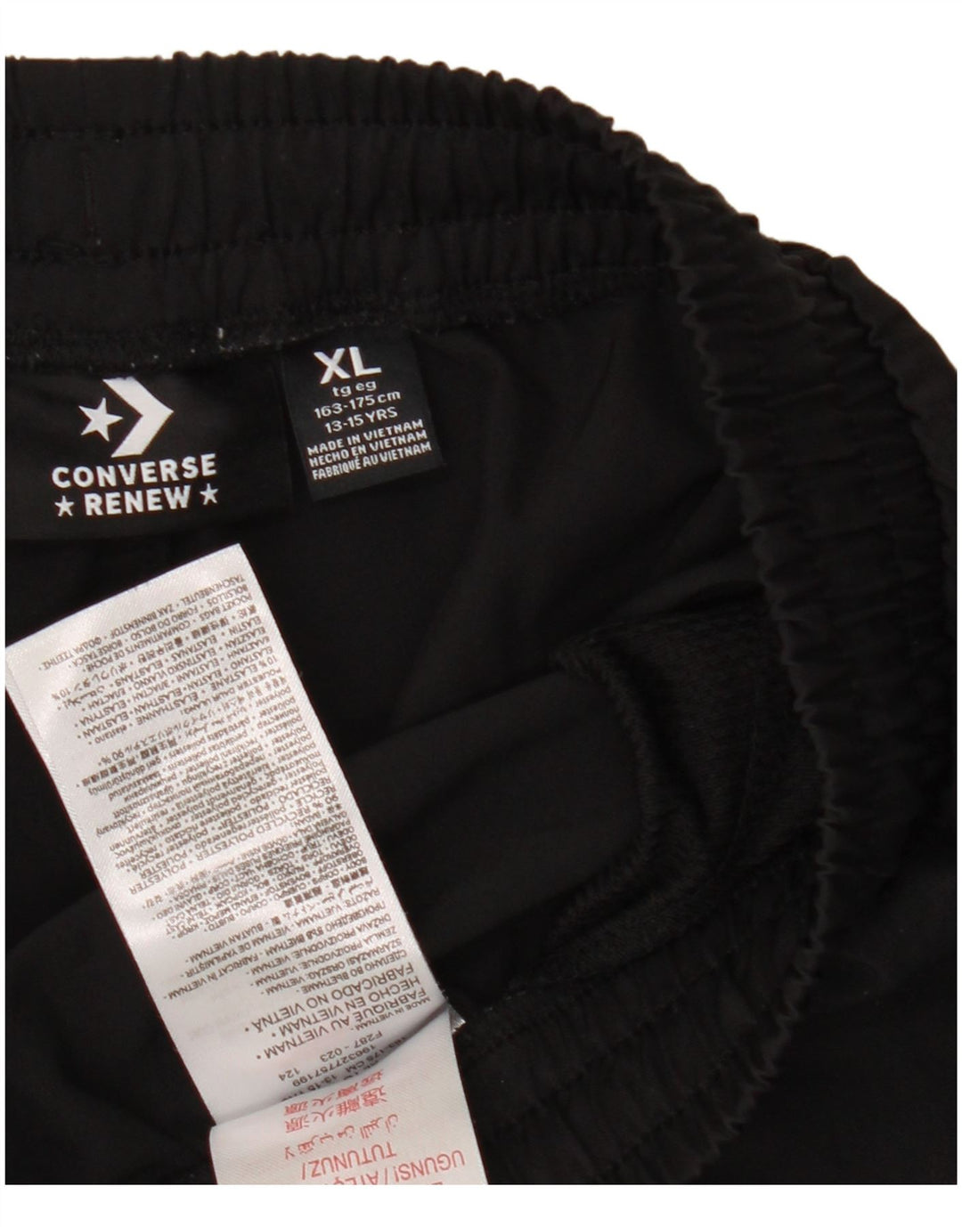 Converse Boys Graphic Sport σορτς 13-14 ετών XL μαύρο πολυεστέρα