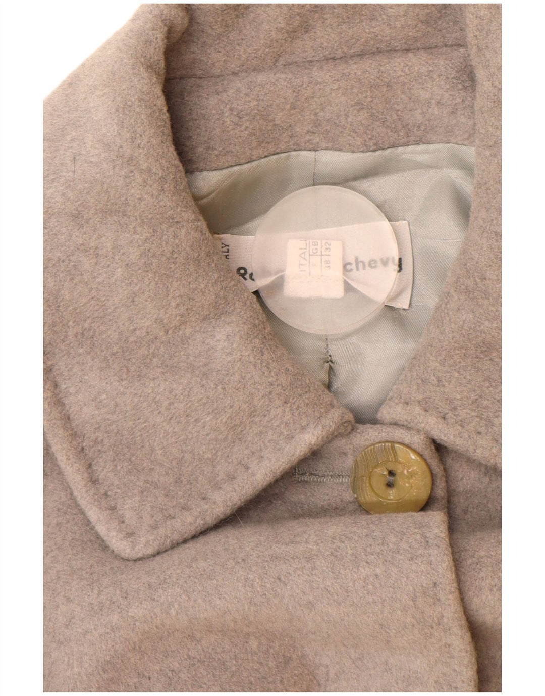 Vintage Γυναικείο Πανωφόρι EU 38 Μέτριο Γκρι Παρθένο Μαλλί