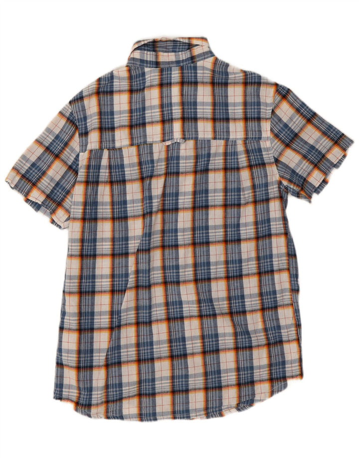 Ανδρικό κοντομάνικο πουκάμισο Mountain Warehouse Small Blue Check Polyester
