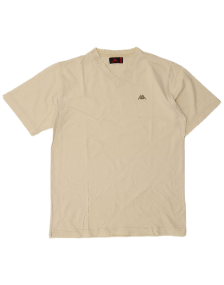 Ανδρικό T-Shirt Kappa Top Small Off White