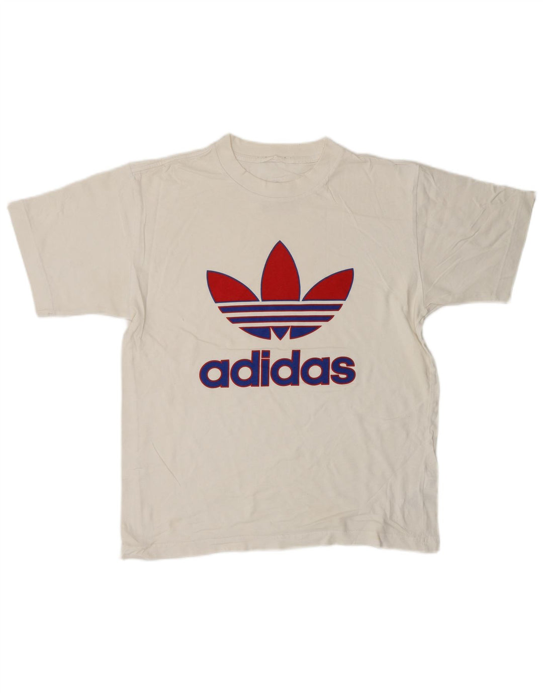 Ανδρικό γραφικό T-Shirt ADIDAS Top Small White Βαμβακερό