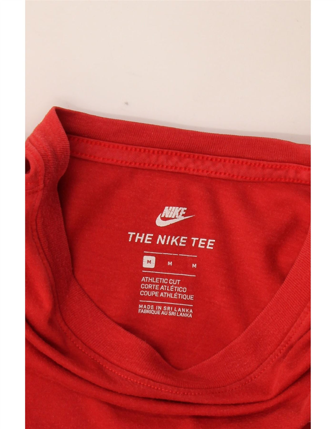 Ανδρικό αθλητικό μπλουζάκι NIKE Top Medium Red