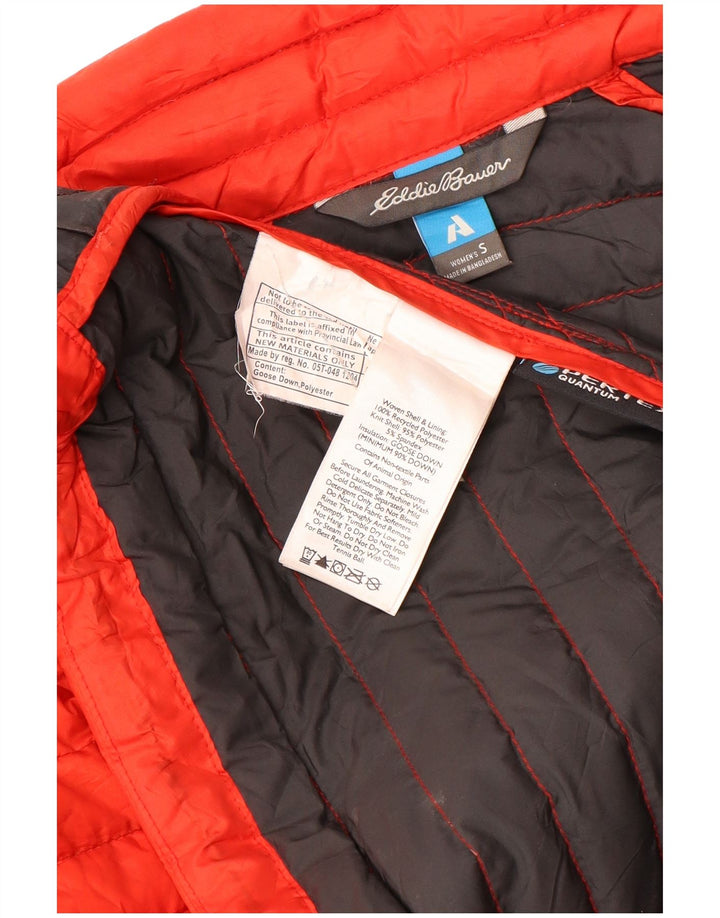 EDDIE BAUER Γυναικείο μπουφάν με επένδυση UK 10 Small Red Polyester
