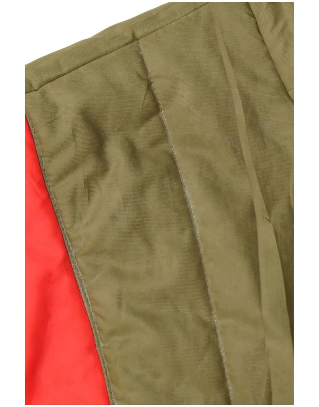 Carrera ανδρική επένδυση Gilet UK 40 Large Khaki Colorblock Πολυεστέρας