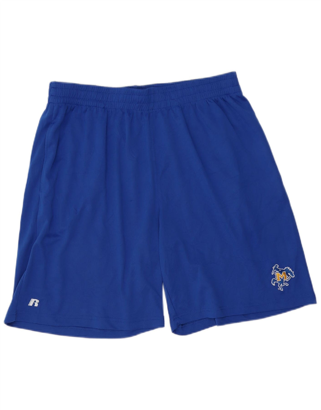 Ανδρικό αθλητικό σορτς RUSSELL ATHLETIC 2XL Μπλε πολυεστέρα