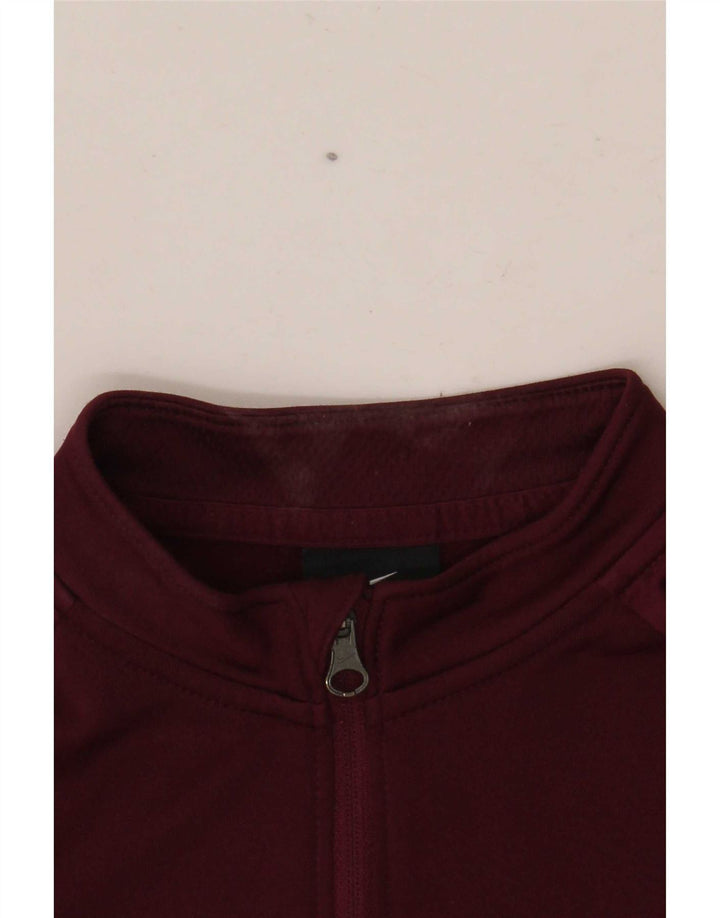 Nike Boys Dri Fit Graphic πουλόβερ αθλητική φόρμα 12-13 ετών Large Burgundy