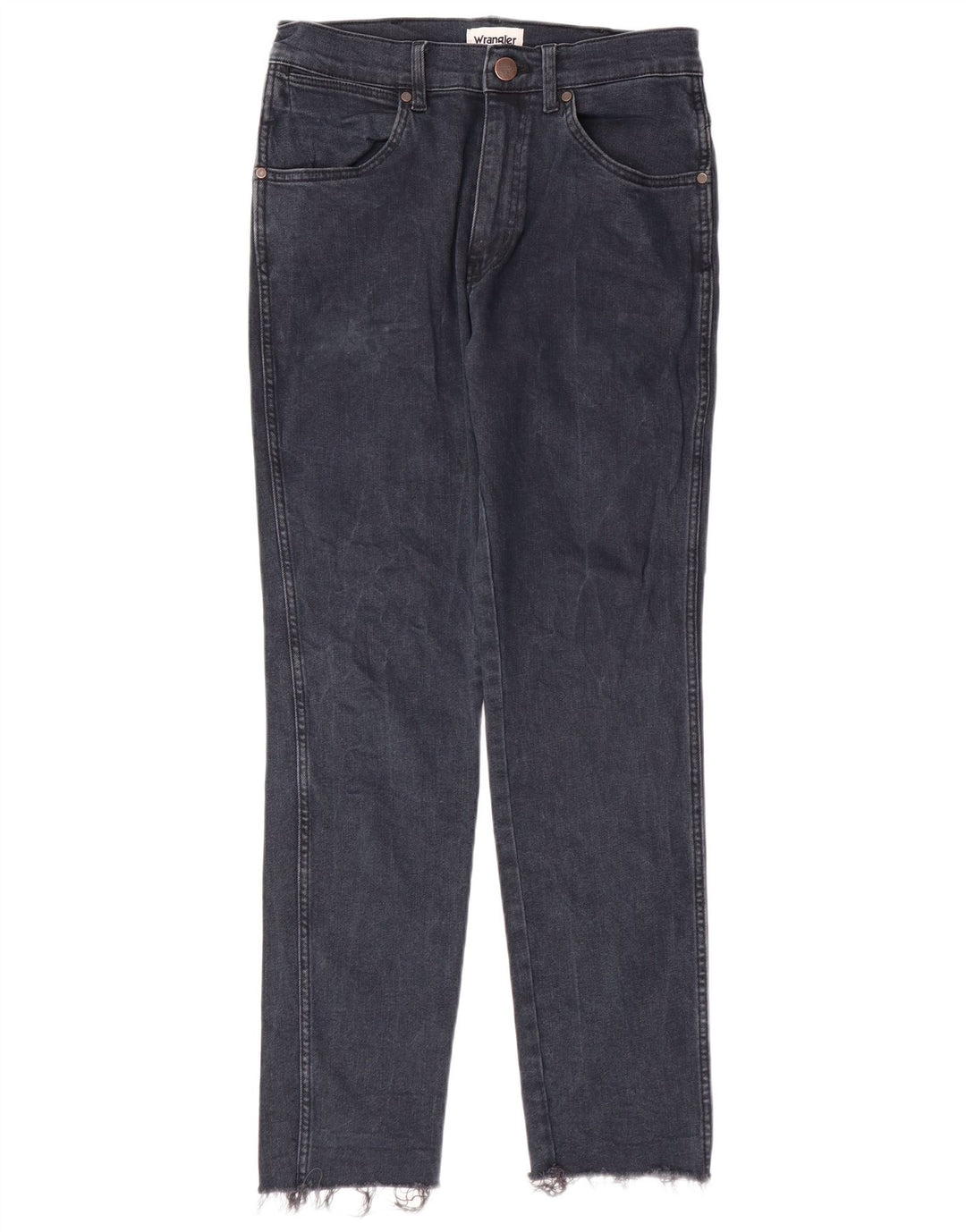 Ανδρικό τζιν WRANGLER River Slim W29 L29 Navy Blue Cotton