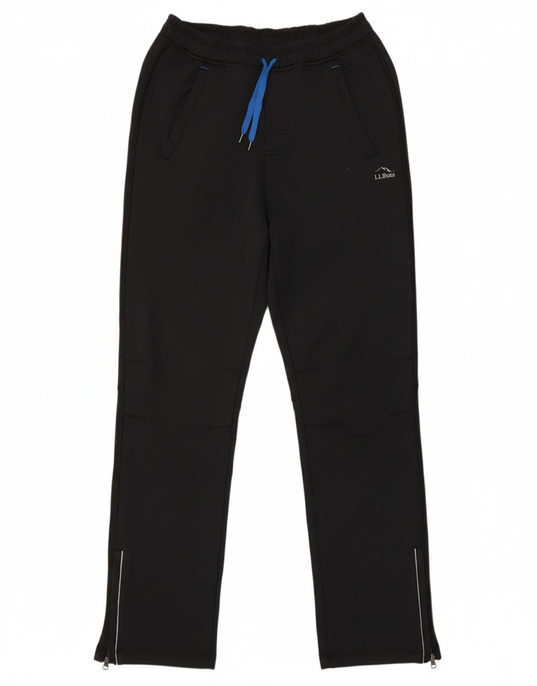 L.L.BEAN Boys Tracksuit Trousers 15-16 Years  Black Polyester