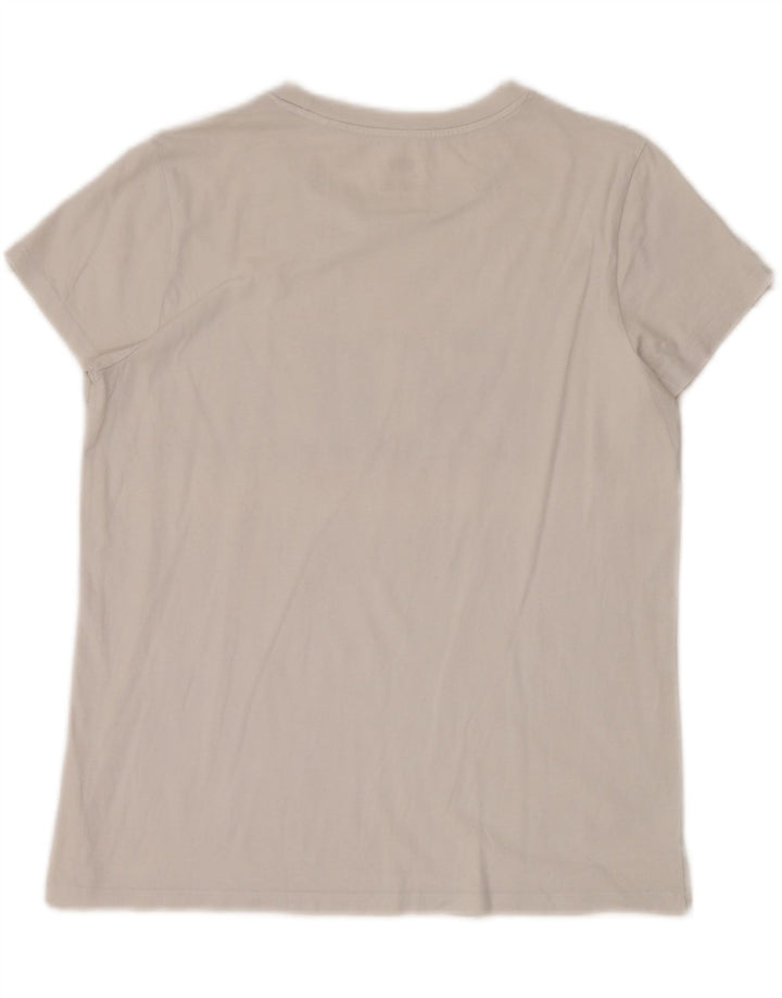 Γυναικείο γραφικό T-Shirt LEVI'S Top UK 14 Medium White