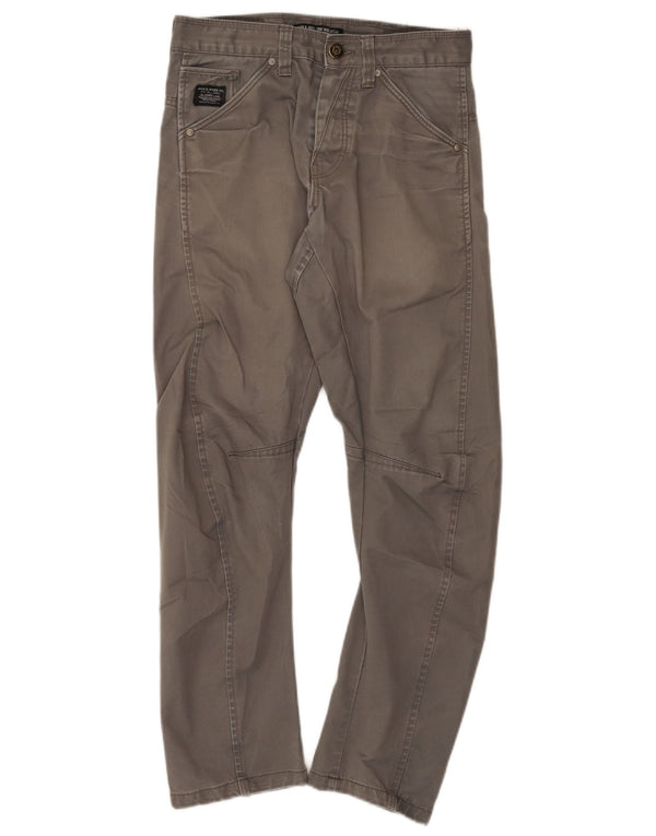 Ανδρικό παντελόνι μπανάνα Jack & Jones W28 L28 Γκρι