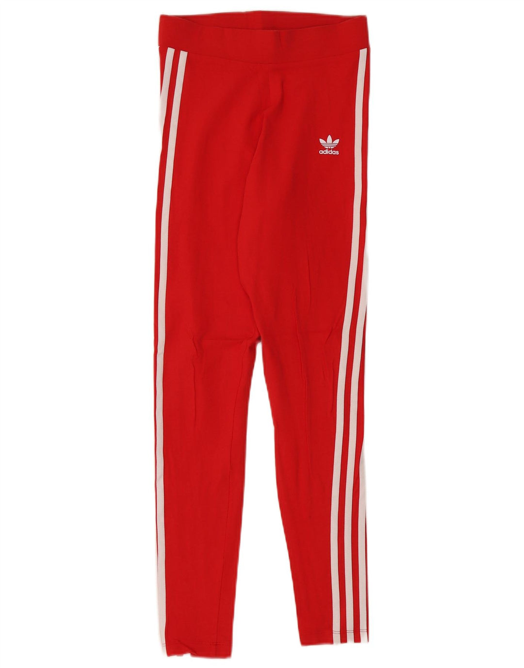 Γυναικείο κολάν Adidas UK 10 Small κόκκινο βαμβακερό