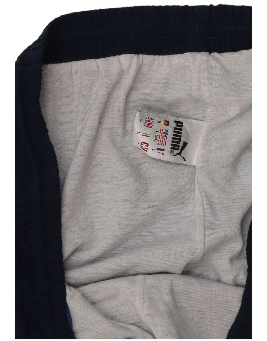 Ανδρική φόρμα PUMA Παντελόνι Joggers Large Navy Blue Colourblock