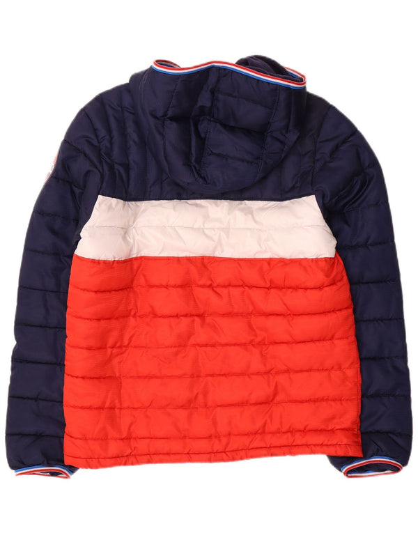 Μπουφάν Levi's Boys Hooded 15-16 Years Navy Blue Colorblock