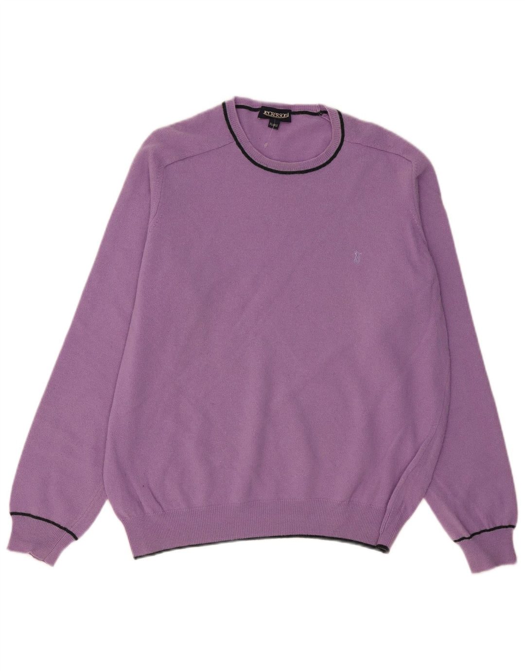 Γυναικείο πουλόβερ JECKERSON Crew Neck Jumper UK 18 XL Μωβ μαλλί