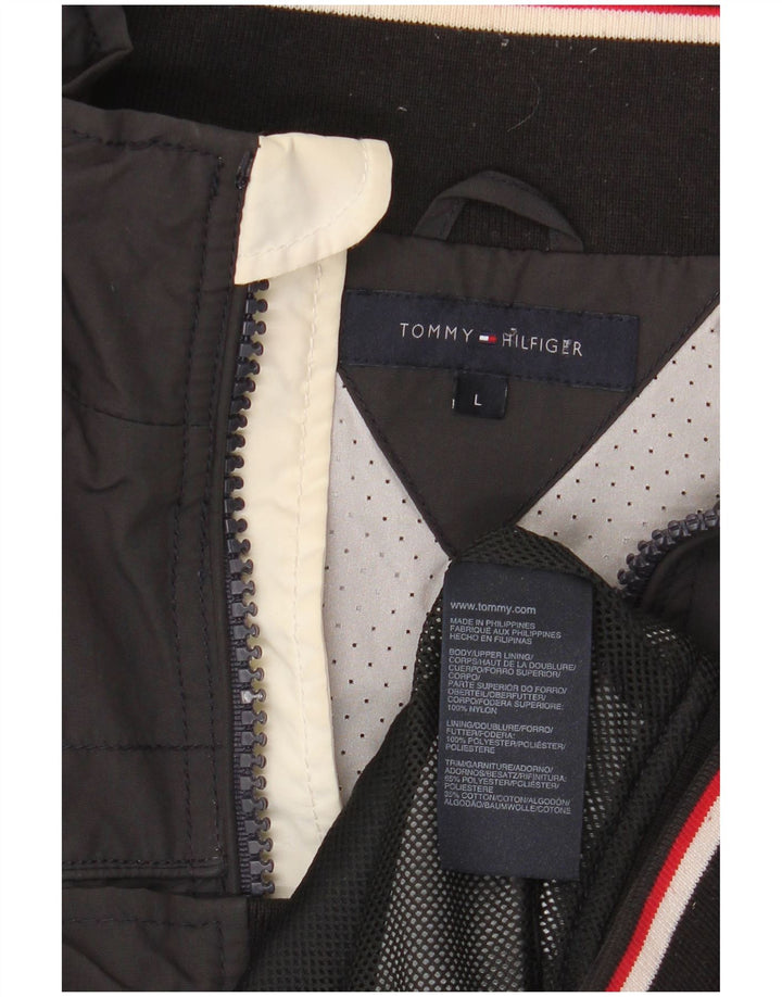 Ανδρικό μπουφάν Tommy Hilfiger UK 40 Large Grey Nylon
