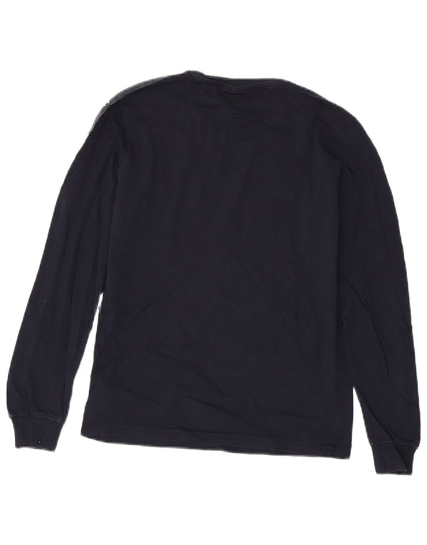 Champion Girls Graphic Top μακρυμάνικο 13-14 ετών XL Navy Blue Cotton