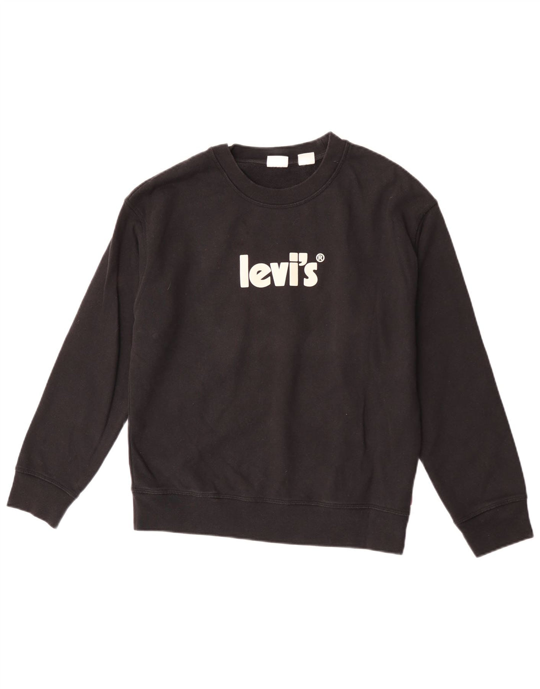 Ανδρικό γραφικό φούτερ Levi's Small μαύρο βαμβακερό