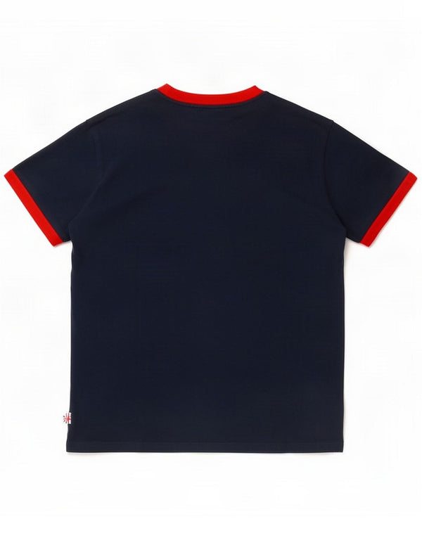 Ανδρικό γραφικό μπλουζάκι Umbro Top Small Navy Blue Cotton