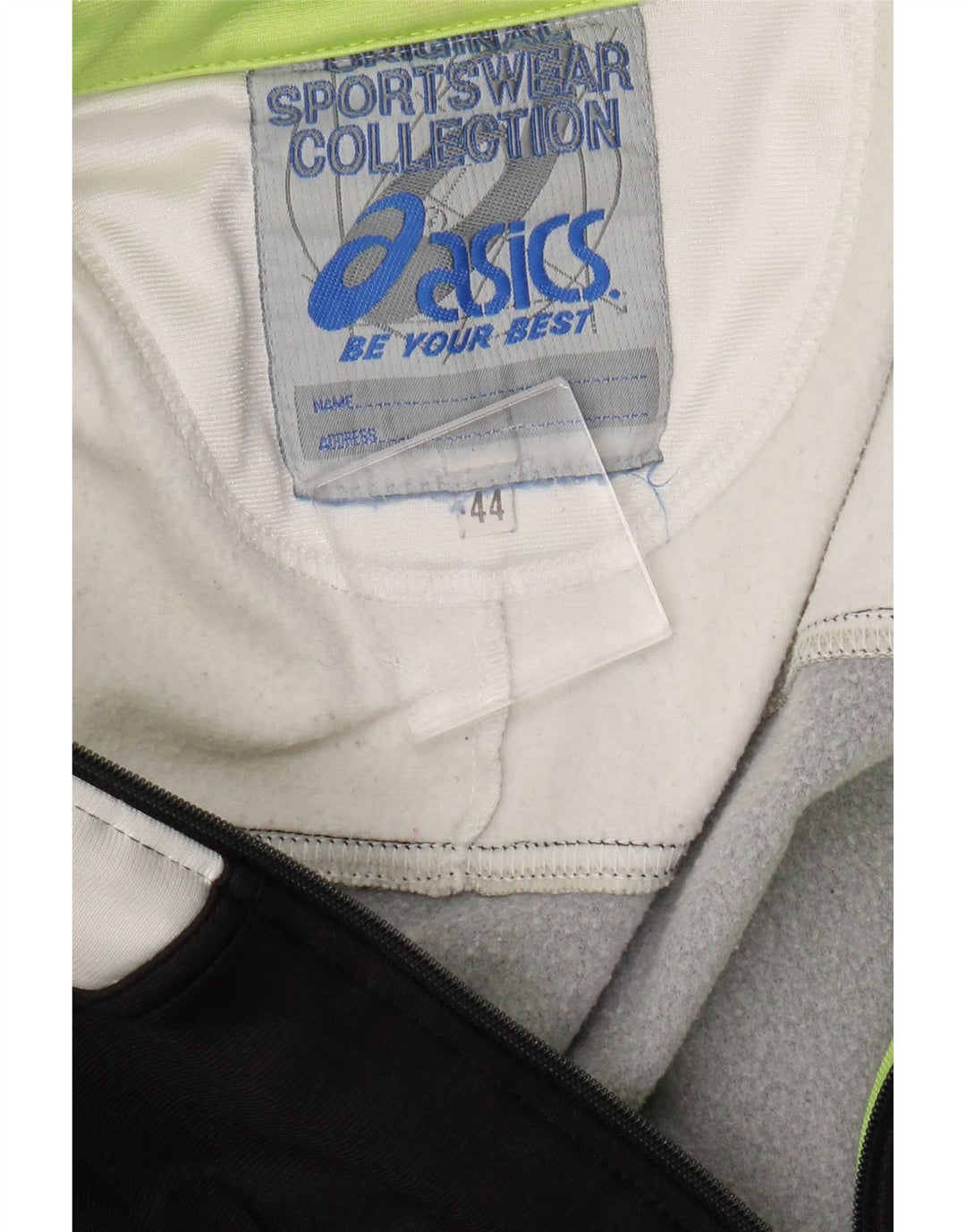 Ανδρική φόρμα γραφικών Asics Top Jacket IT 44 XS Black Colourblock