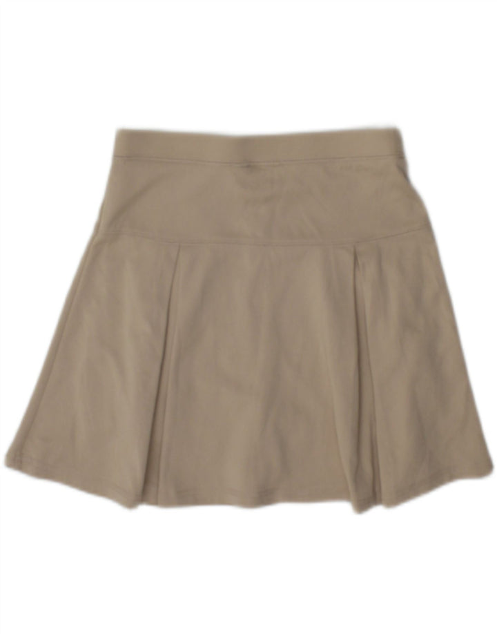 Izod Girls Mini Φούστα 11-12 ετών W26 Beige Polyester