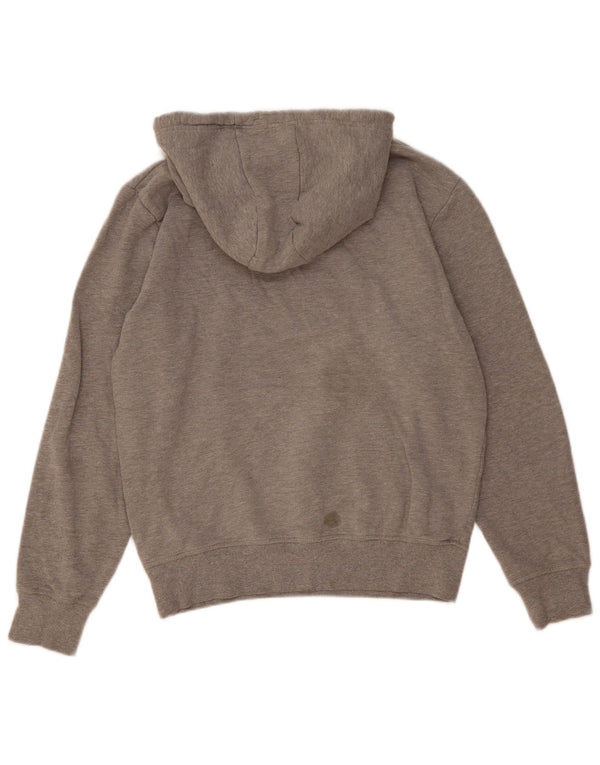 Ellesse Γυναικείο Γραφικό Hoodie Jumper UK 14 Medium Grey Cotton