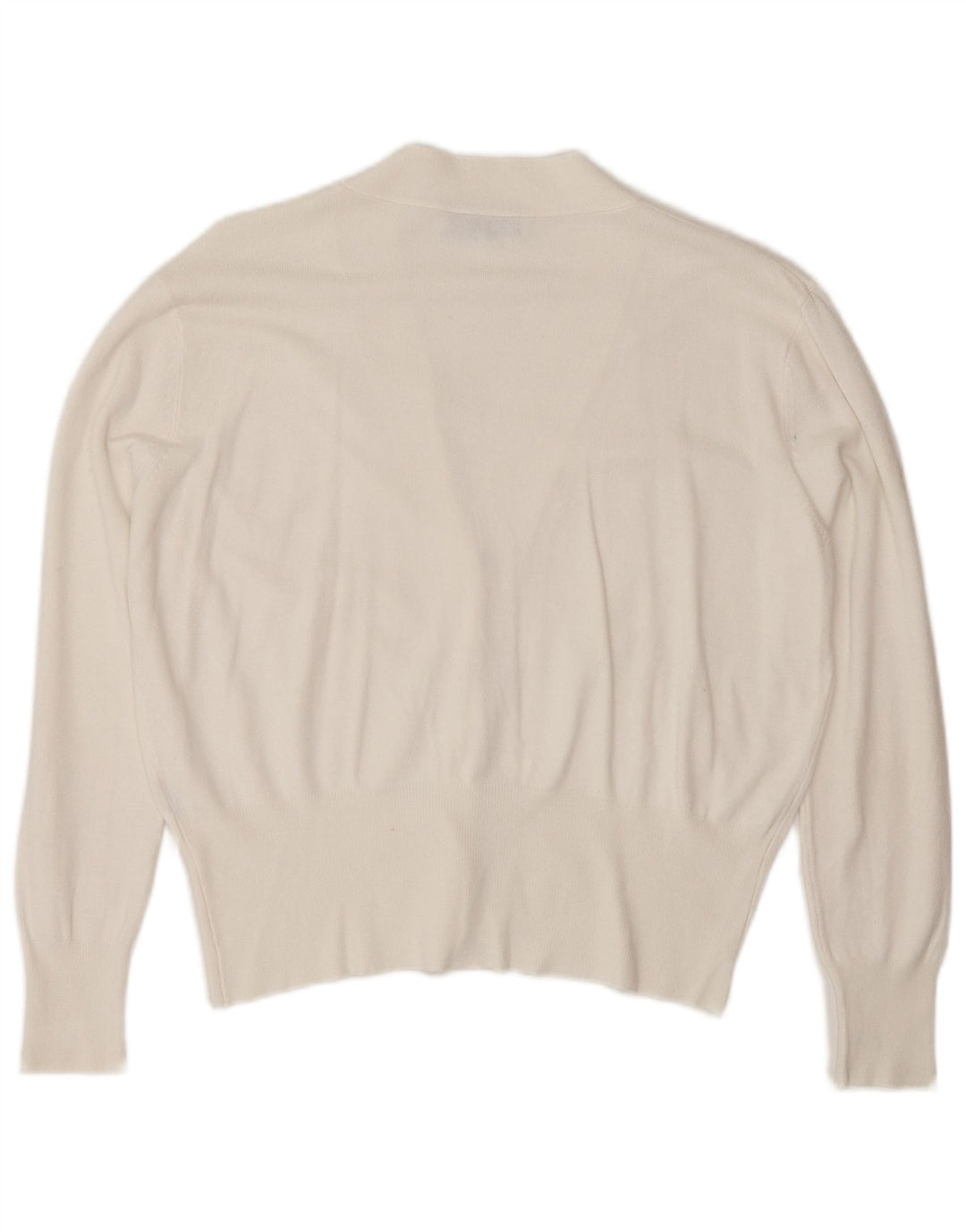 Zara Γυναικείο πουλόβερ UK 14 Medium White