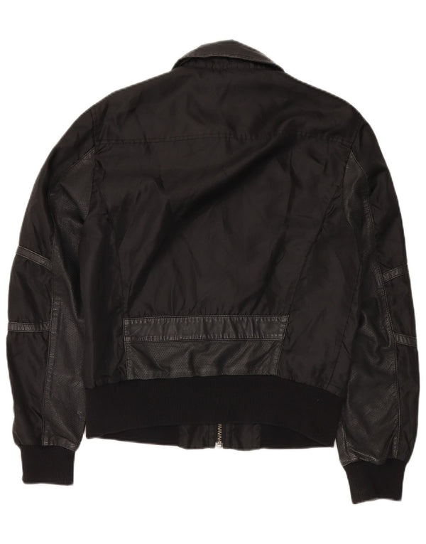 BIKKEMBERGS Ανδρικό μπουφάν Bomber IT 48 Medium Black Nylon