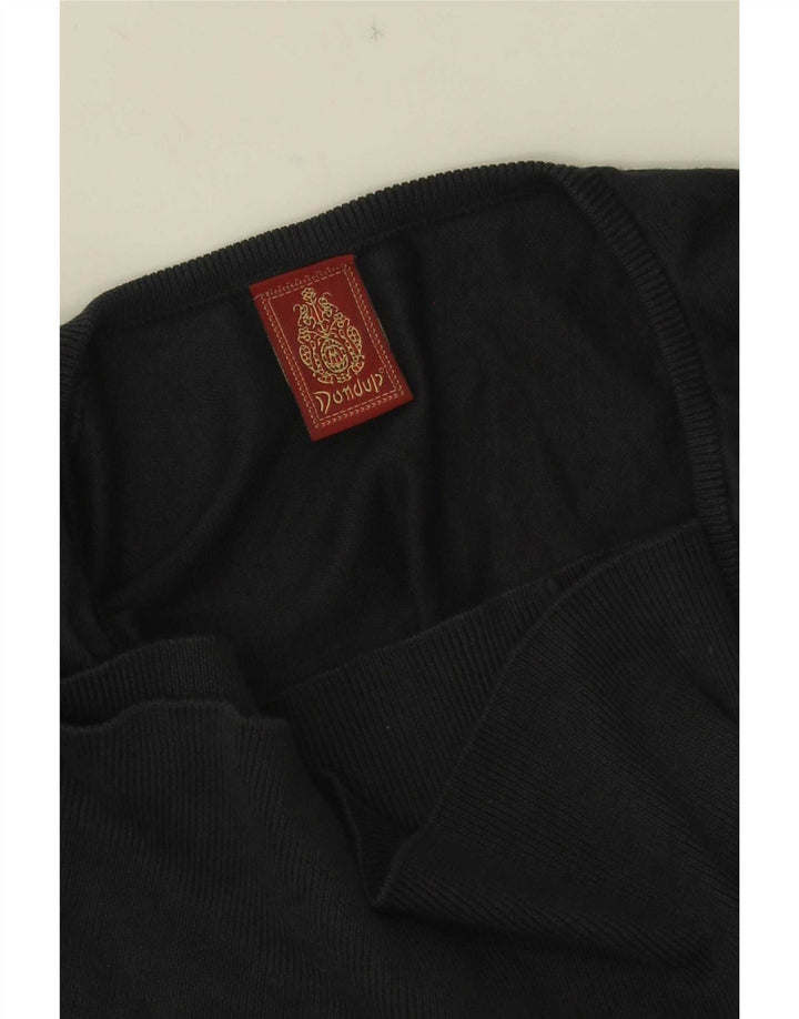 Dondup Γυναικείο πουλόβερ με λαιμόκοψη UK 10 Small Black