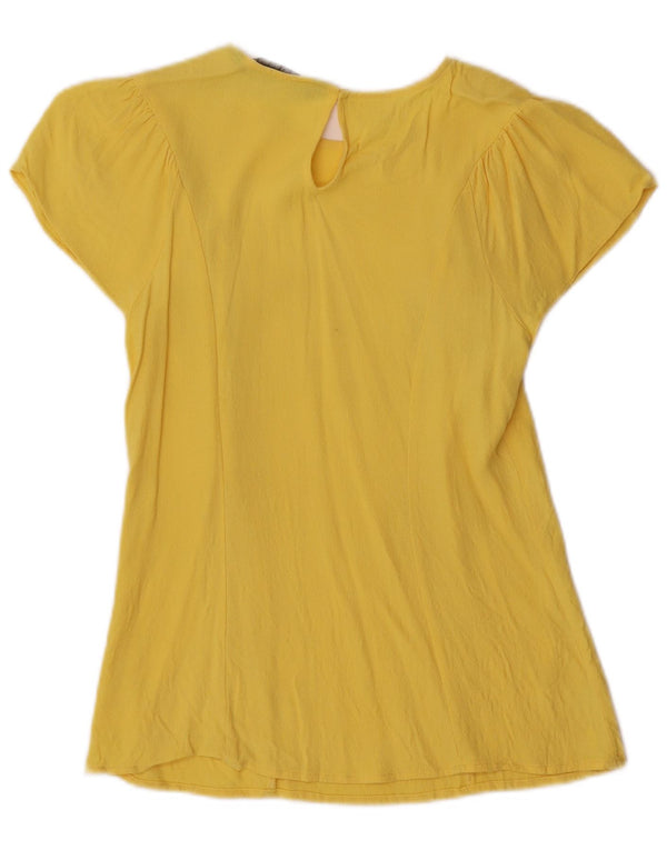 Zara Γυναικεία Μπλούζα Τοπ UK 10 Small Yellow