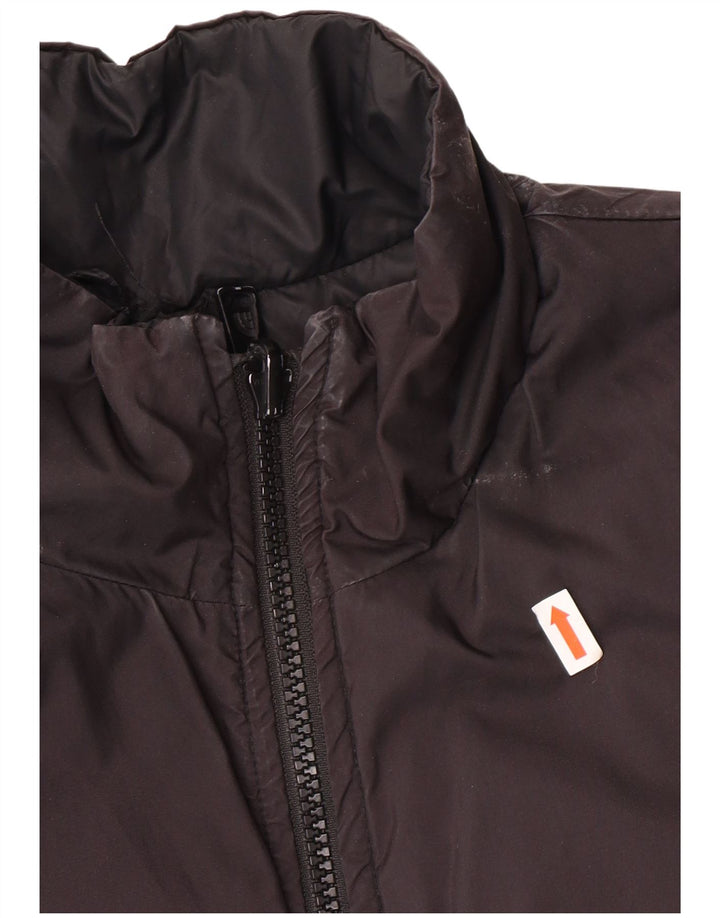 The North Face γυναικείο παλτό με αναστρέψιμο padded UK 12 Medium Black Nylon