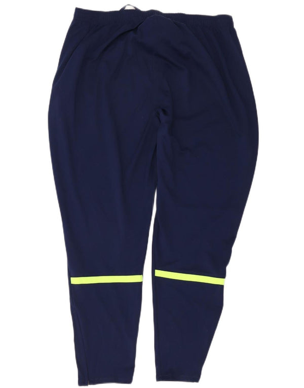 Γυναικεία φόρμα γυμναστικής Nike Dri Fit UK 18 XL Navy Blue Colorblock