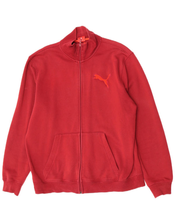 Ανδρική φόρμα Puma Top Jacket XL Βουργουνδί Βαμβακερό