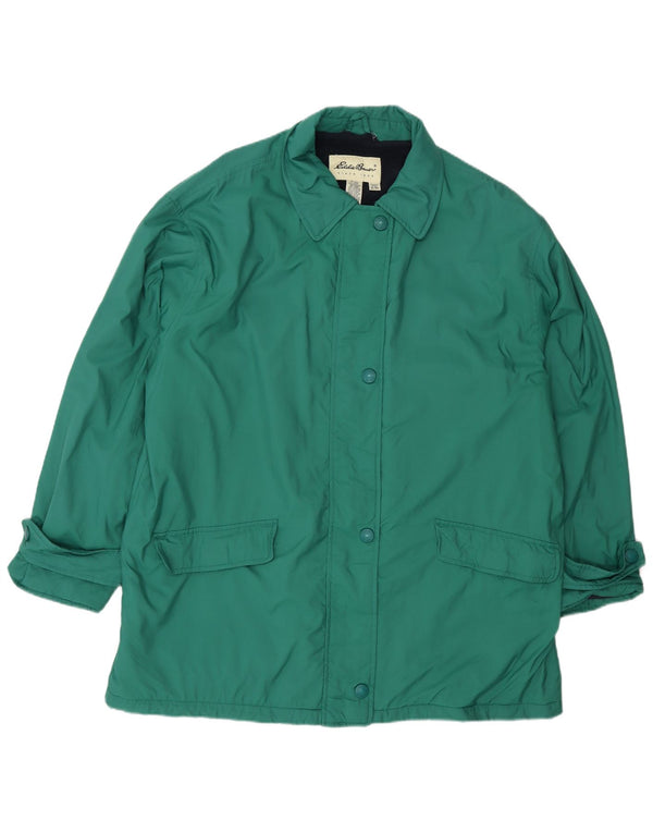 Eddie Bauer Γυναικείο Μπουφάν υπερμεγέθων αντιανεμικό UK 18 XL πράσινο νάιλον