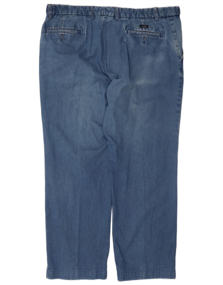 Ανδρικό τζιν Marks & Spencer Blue Harbor Straight W42 L28 Blue Cotton