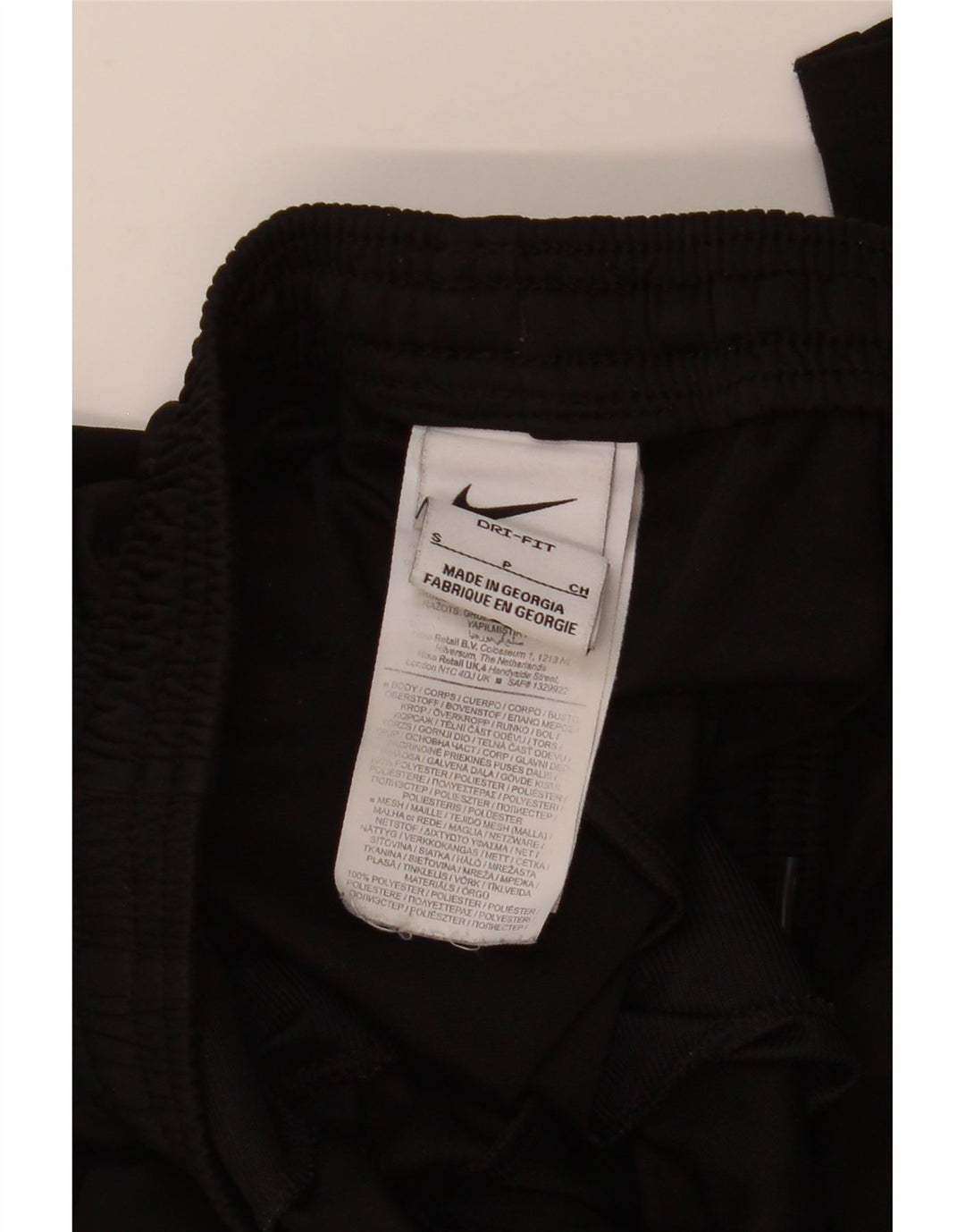 Ανδρικό παντελόνι αθλητικής φόρμας Nike Dri Fit Μικρό μαύρο πολυεστέρα