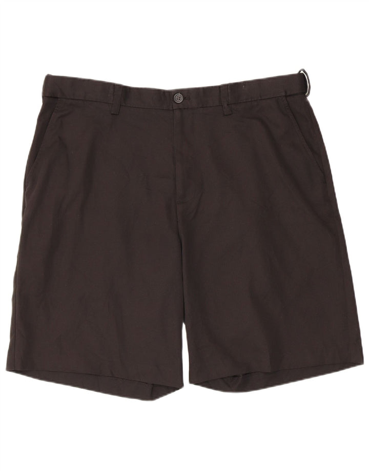 Ανδρικό σορτς Chino Izod W38 XL Μαύρο πολυεστέρα